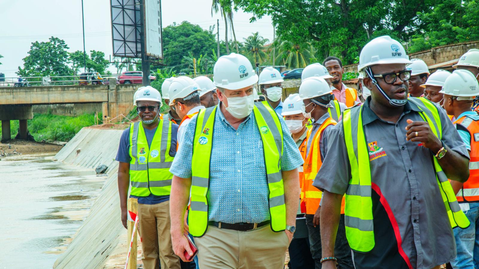 Site Inspection Visit to the Agodi Channelization Works